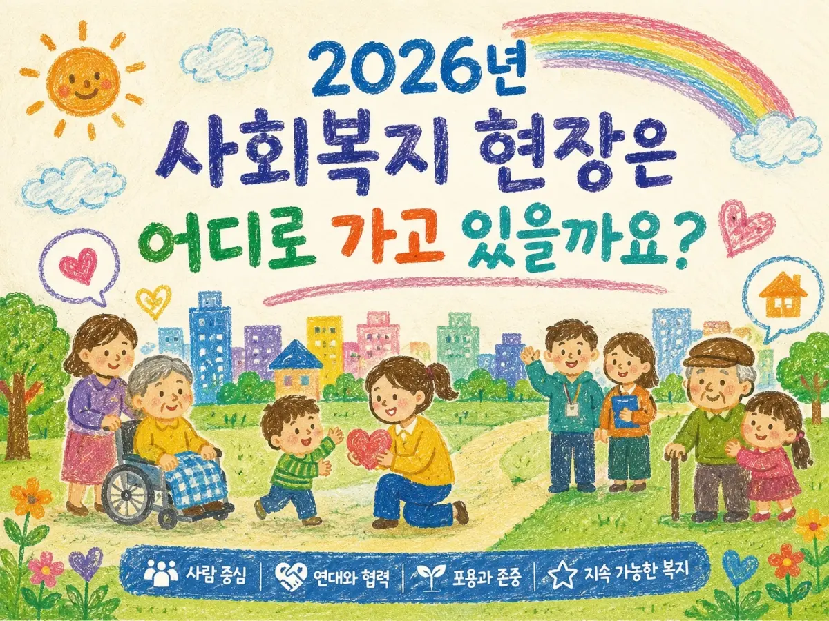 2026년 사회복지 현장은 어디로 가고 있을까요