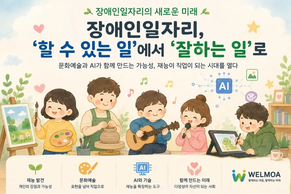 장애인일자리, '할 수 있는 일'에서 '잘하는 일'로