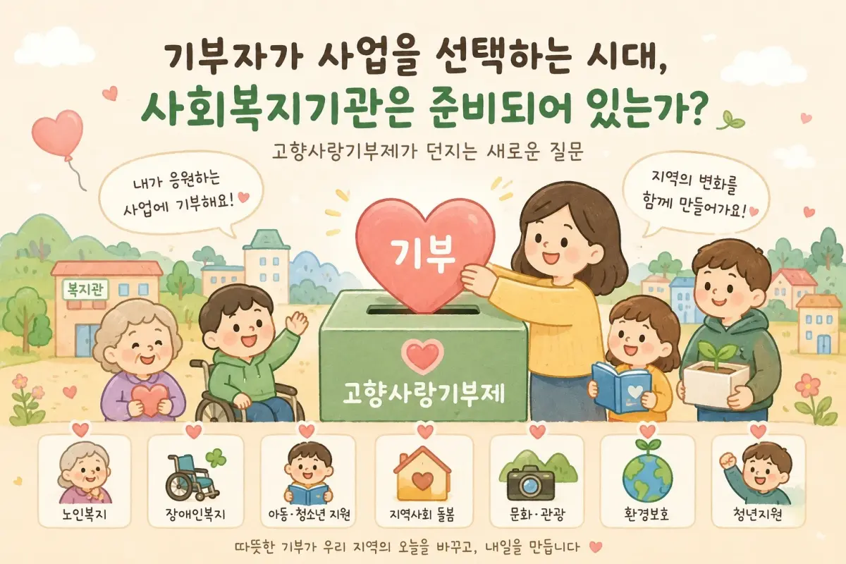 기부자가 사업을 선택하는 시대, 사회복지기관은 준비되어 있는가