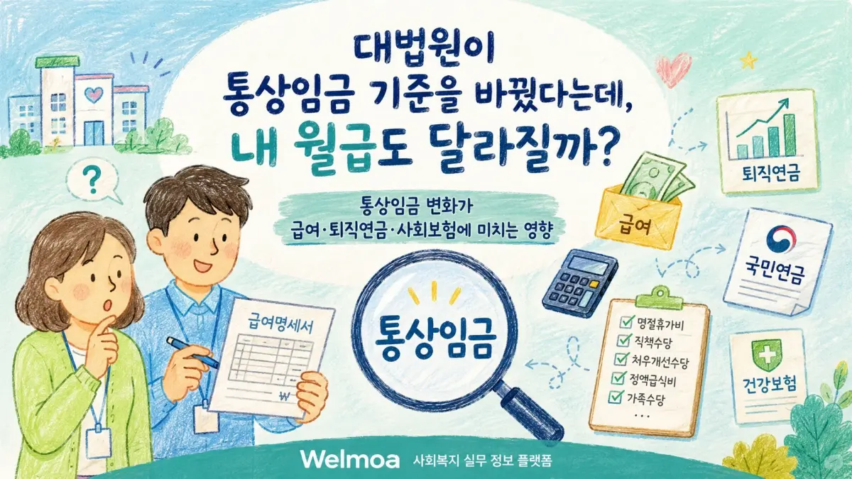 대법원이 통상임금 기준을 바꿨다는데, 내 월급도 달라질까?