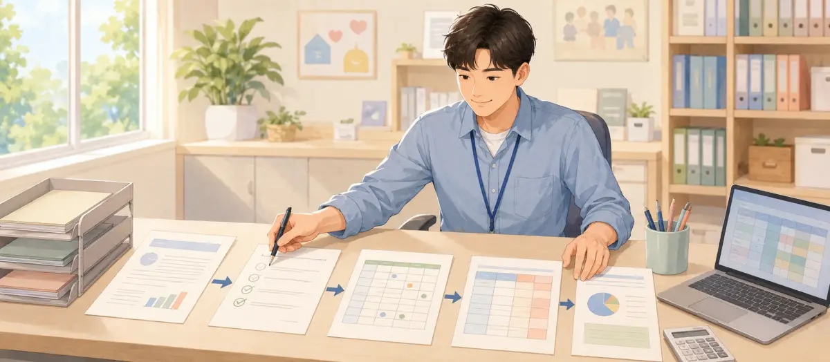 사회복지시설 행정용어 총정리｜신규직원이 헷갈리는 실적·공문·예산·정산 용어
